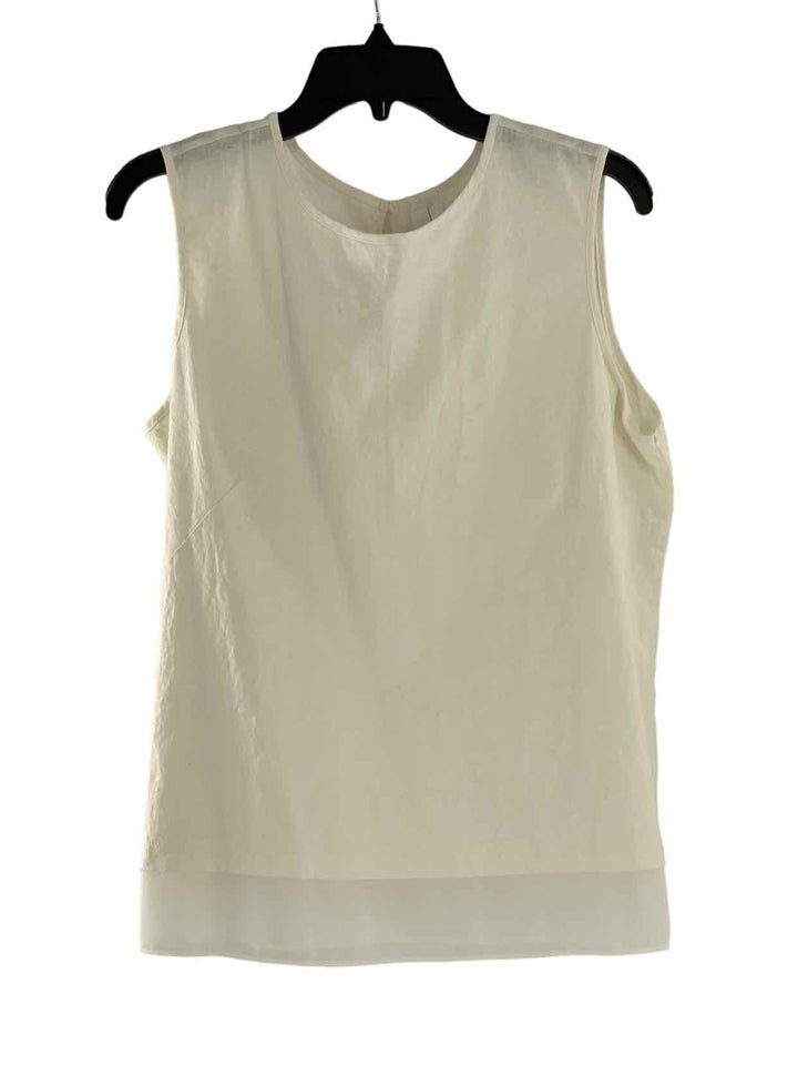 Wynne Layers Size L White Tank Top