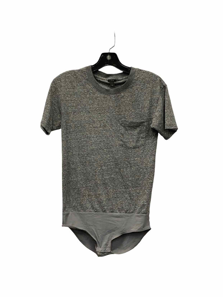 J Crew Size XS Gray Short Sleeve Shirts
