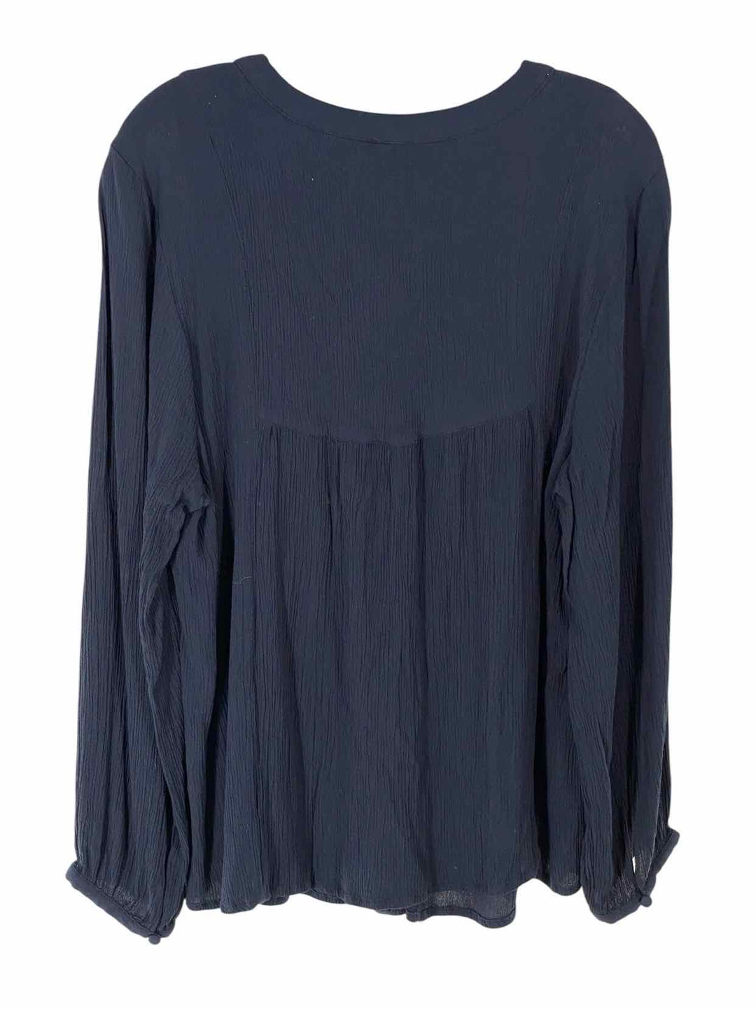 Caffe Marrakesh Size 3X Navy Long Sleeve Shirts