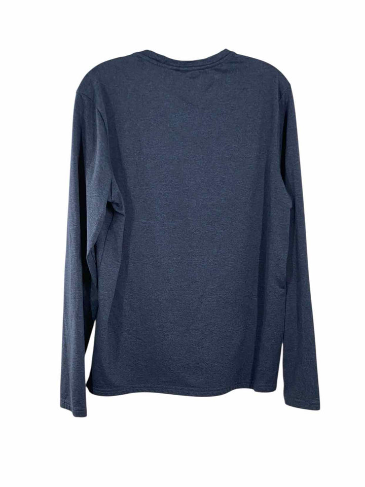Eddie Bauer Size M Navy Athletic Long Sleeve