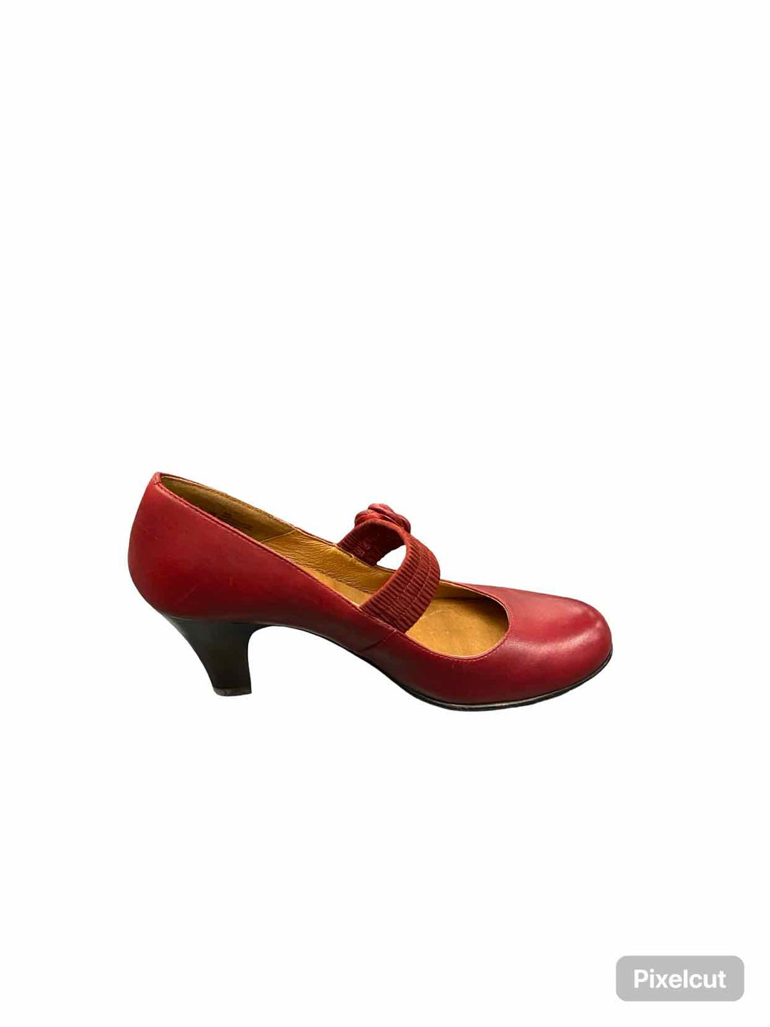 Sofft Shoe Size 8.5 Red Leather Heels