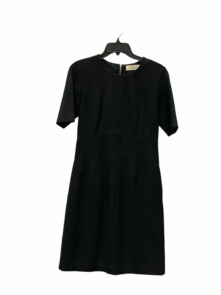 Lands End Size 4 Black Dress