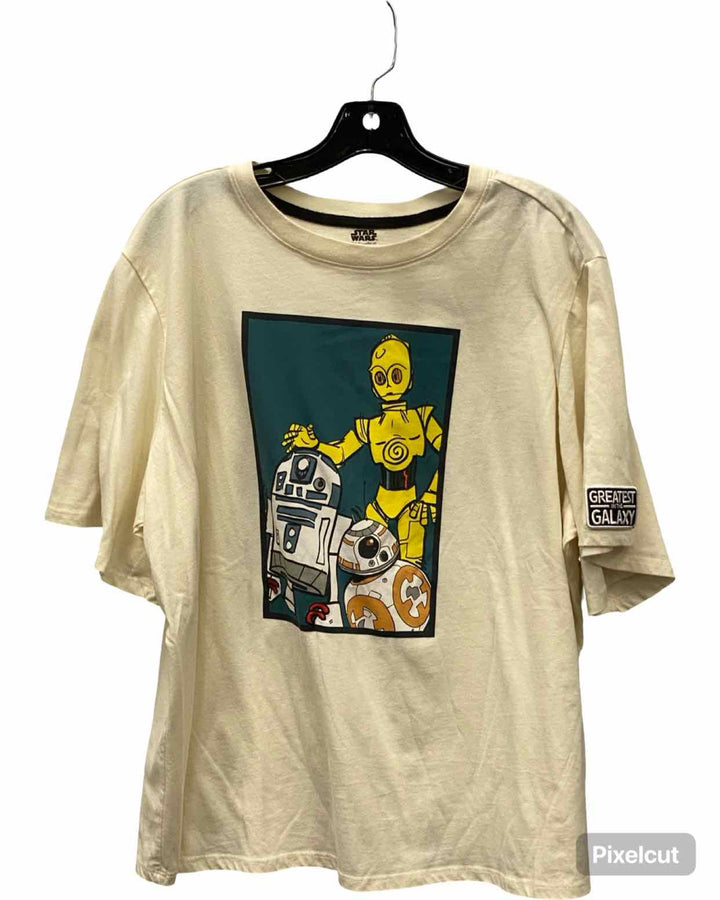 Star Wars Size L White Star Wars T-shirt