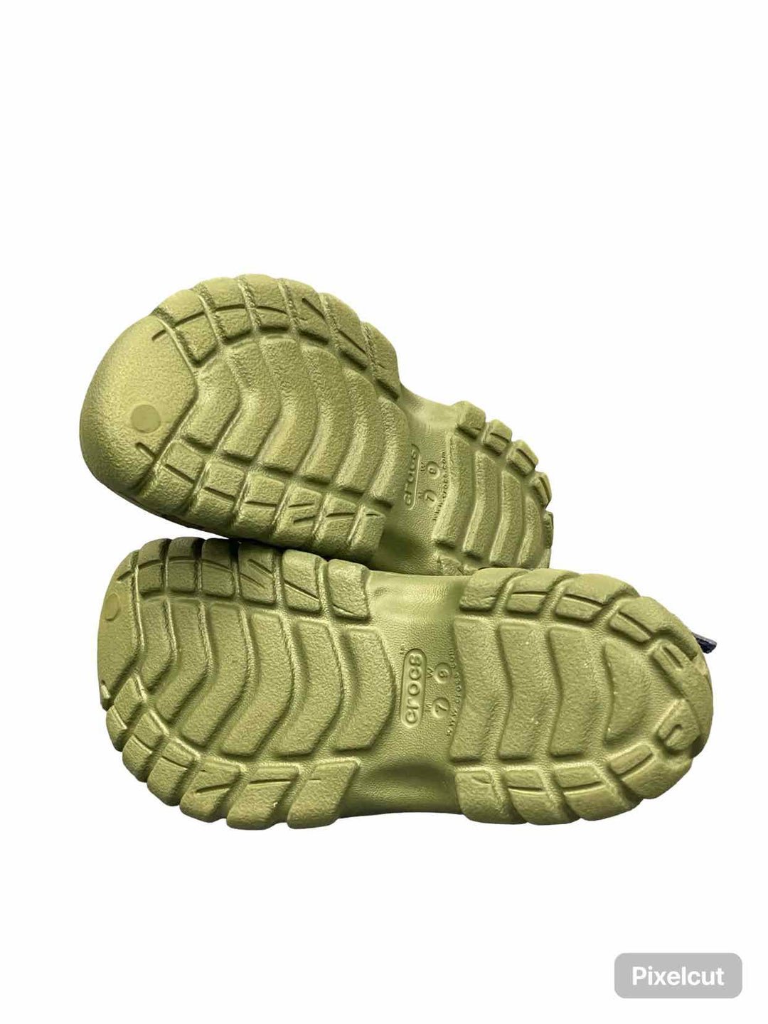 Crocs Shoe Size 9 Army Green navy Offroad Sport Clogs