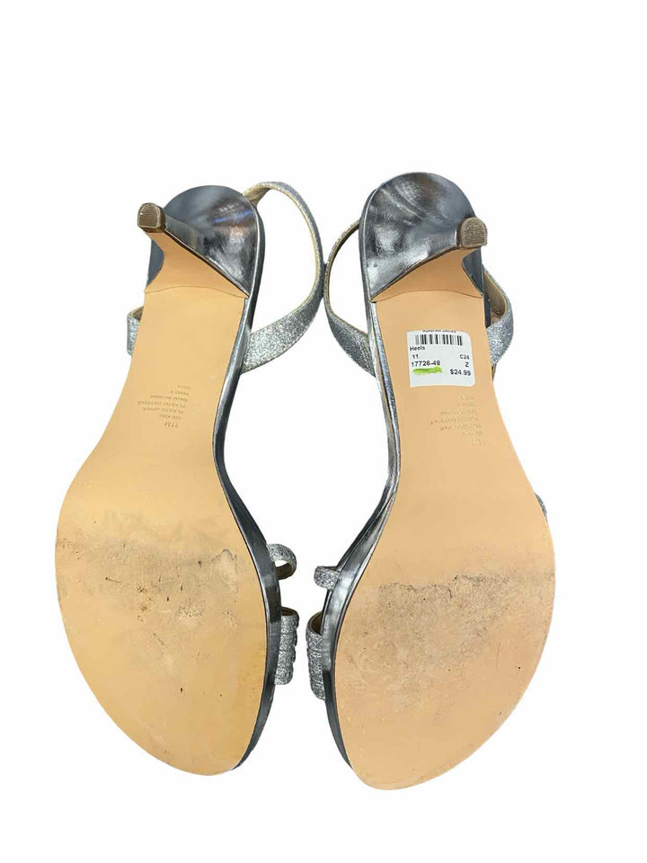 I. Miller Shoe Size 11 Silver Heels