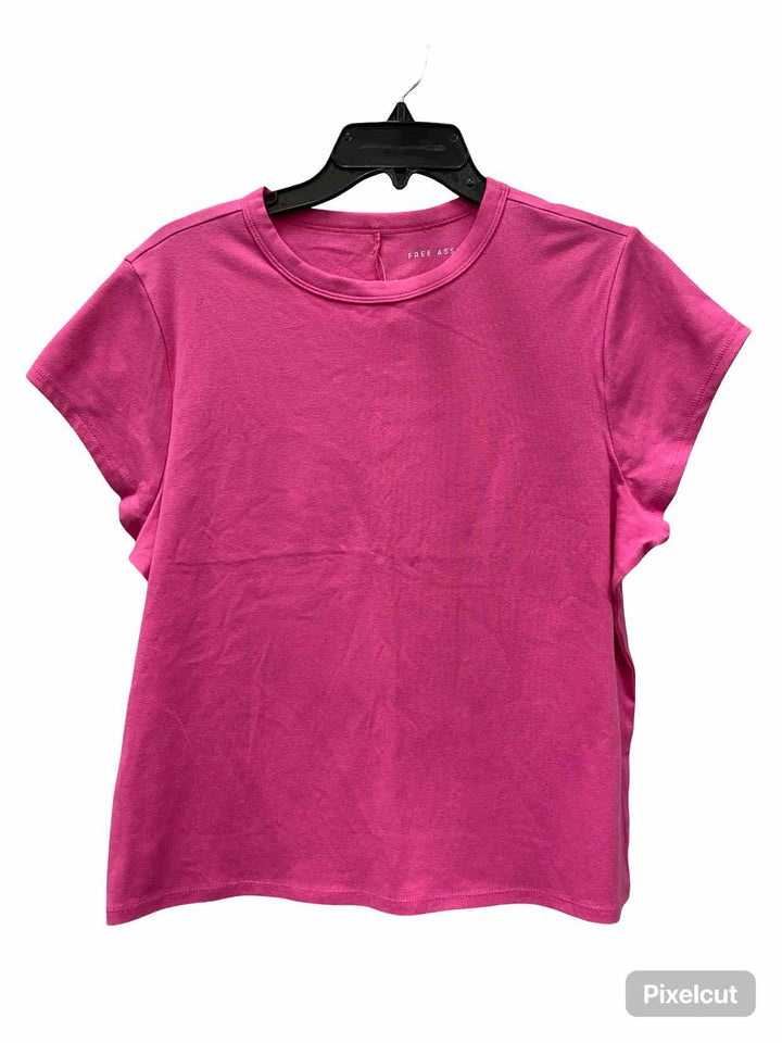 Free Assembly Size XL Pink T-shirt