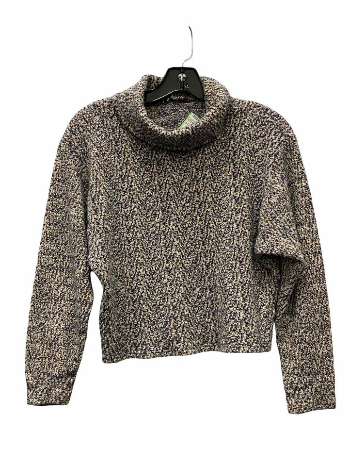 American Apparel Size M Blue Multi Sweater