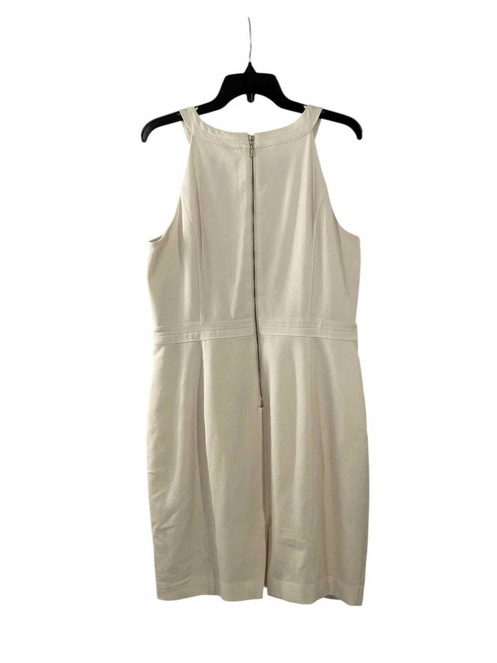 White House Black Market Size 12 White Dress