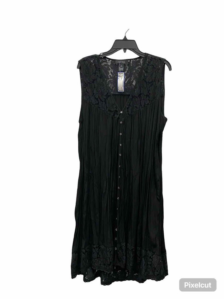 Karen Kane Size XL Black Lace Dress