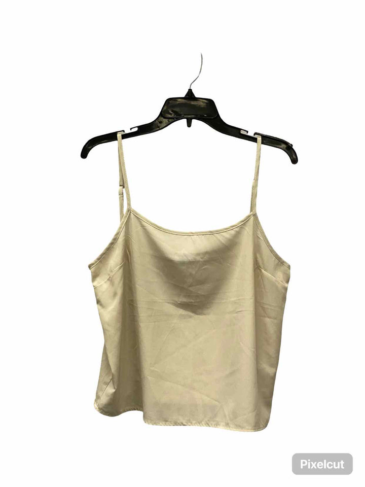 1 State Size L Beige Tank Top