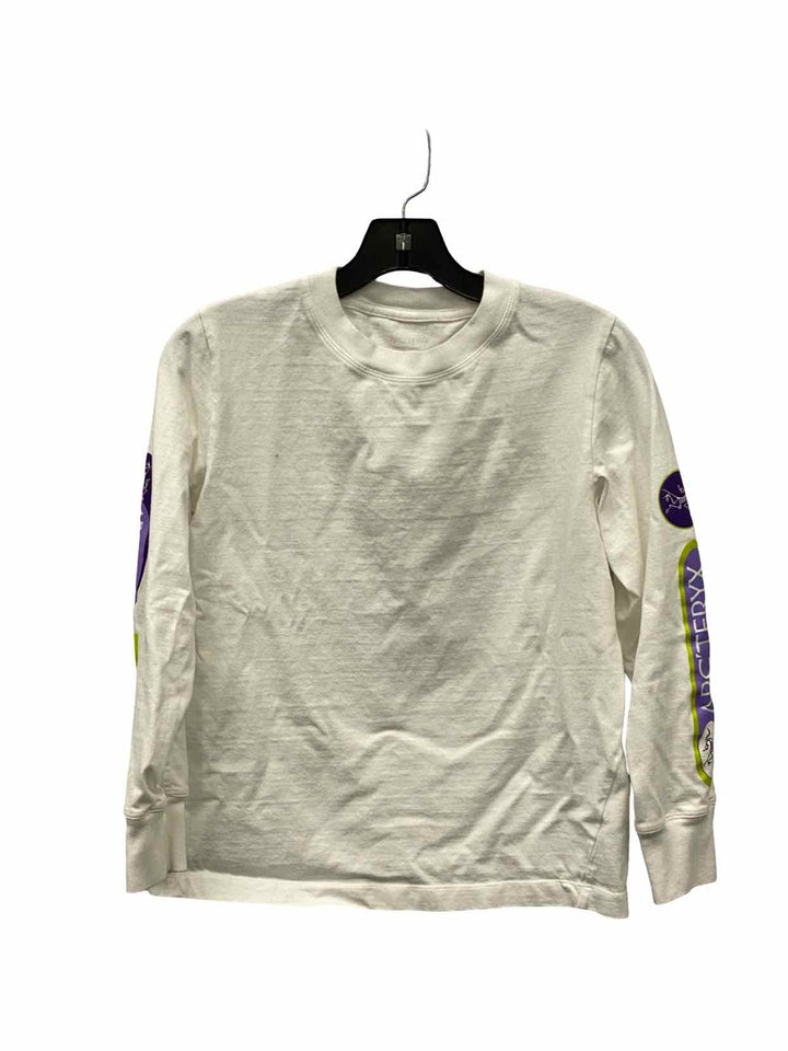 Arc'Teryx Size XXS White Purple Long Sleeve Shirts
