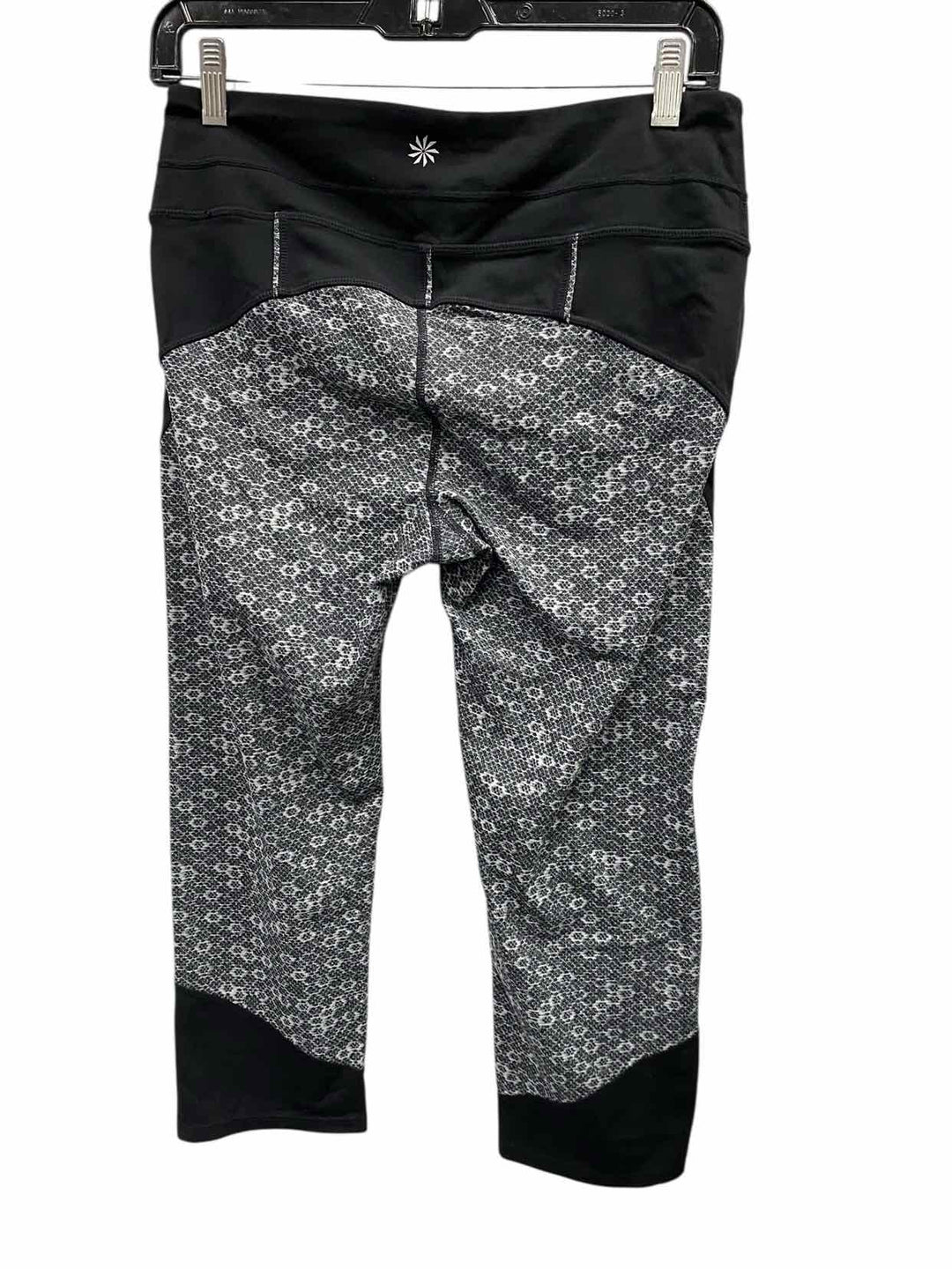 Athleta Size M Grey Black Athletic Pants