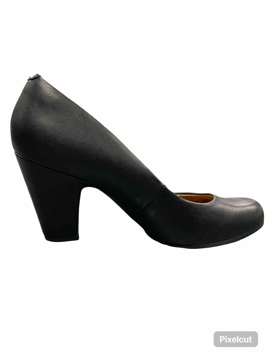 Sofft Shoe Size 8.5 Black Leather Heels