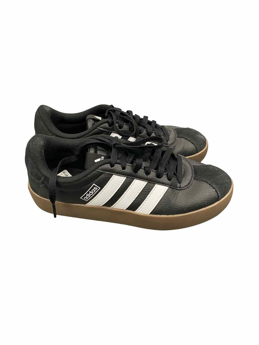 Adidas Shoe Size 8 Black White VL Court 3.0 Sneakers