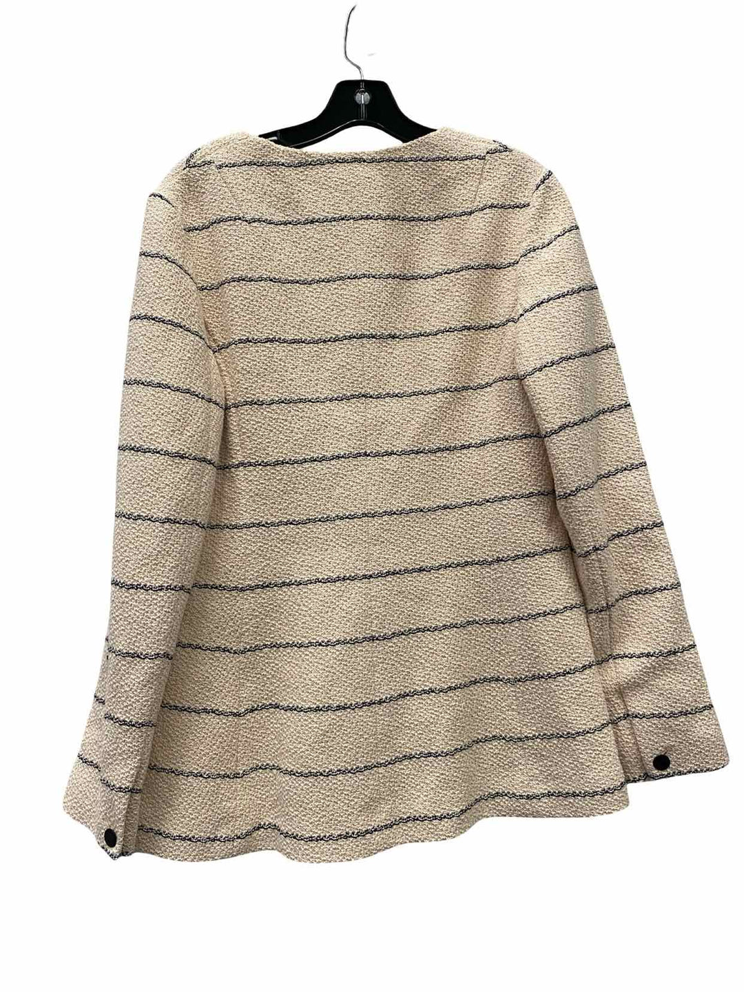 Rag & Bone Size 8 Beige Stripe 100% cotton Blazer