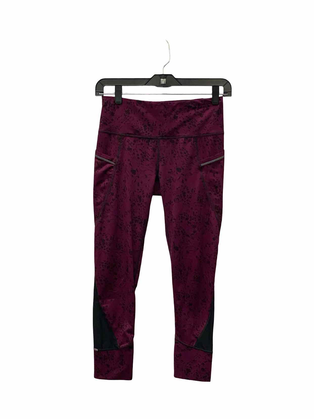 Athleta Size XS Purple Print Athletic Pants