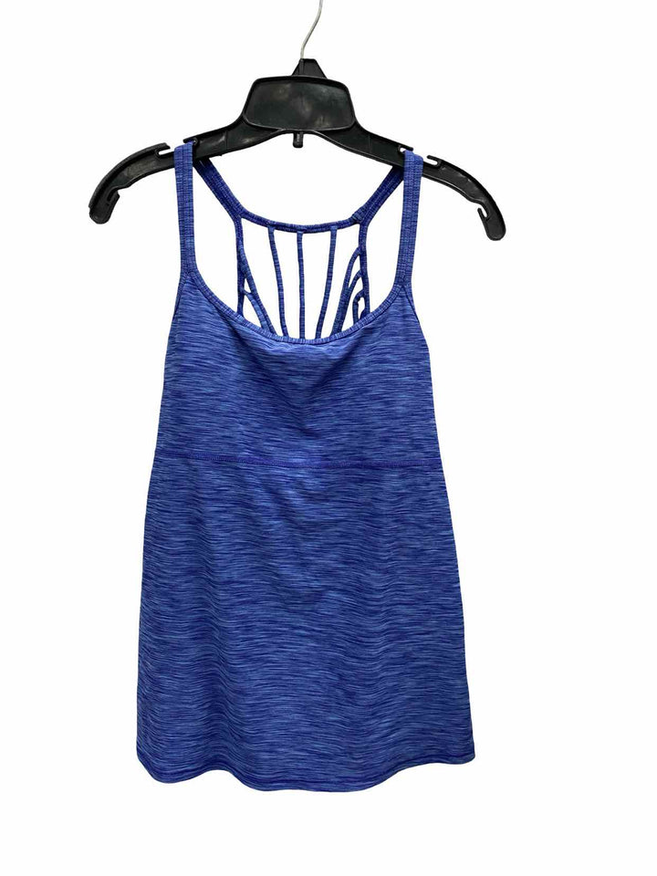 PrAna Size M Blue Athletic Tank Top