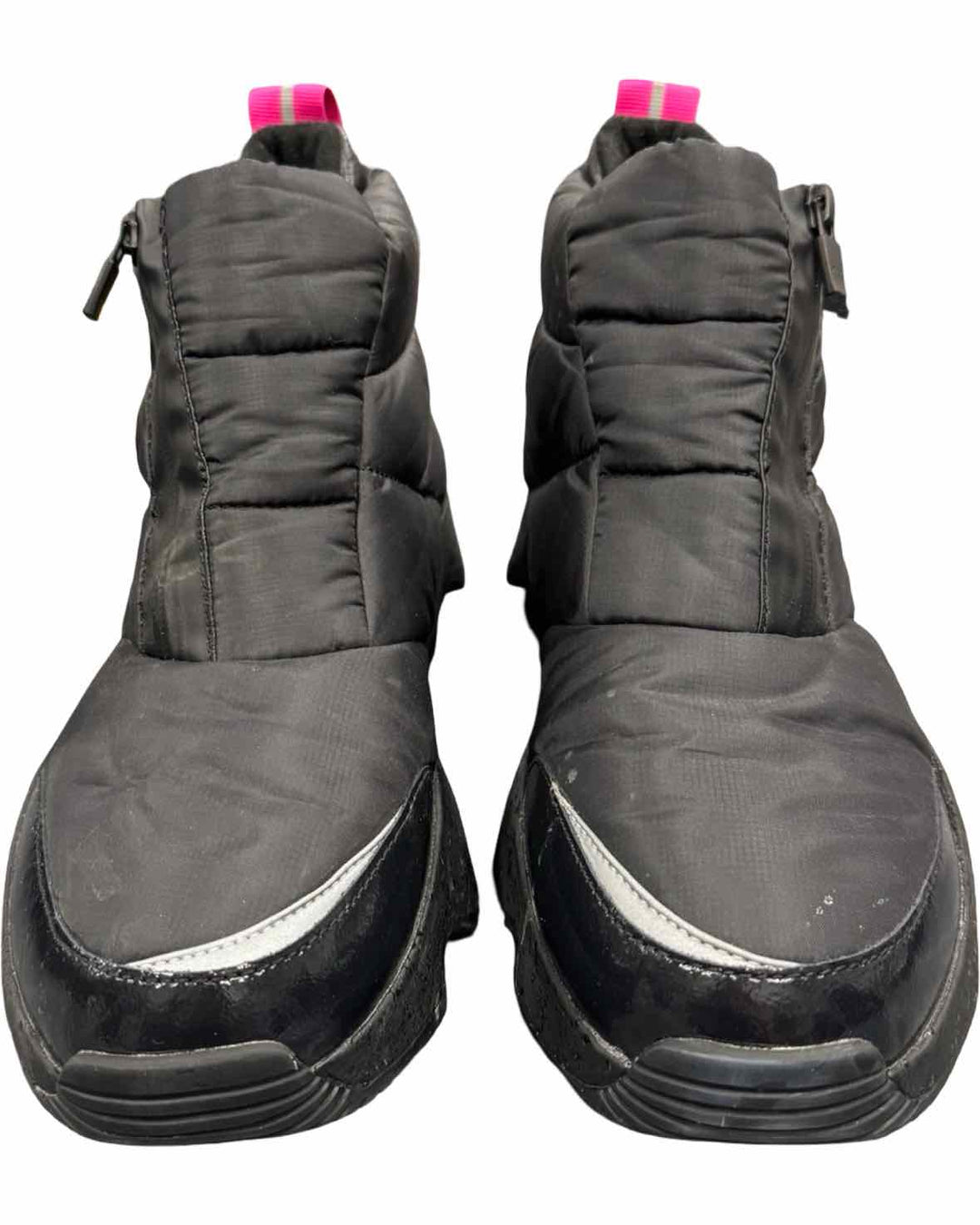 Sorel Shoe Size 11 Black Waterproof Kinetic Puffy Zip Boots(Ankle)