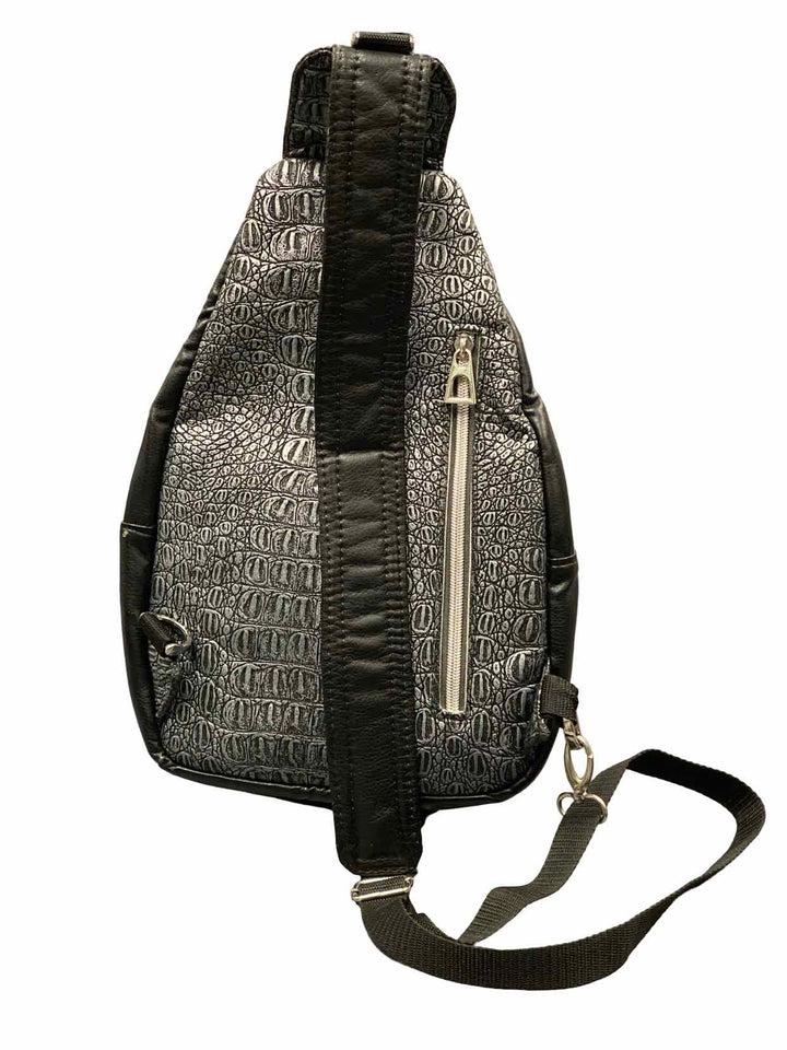 Hull Bay Designs Black Sling Pack Purse