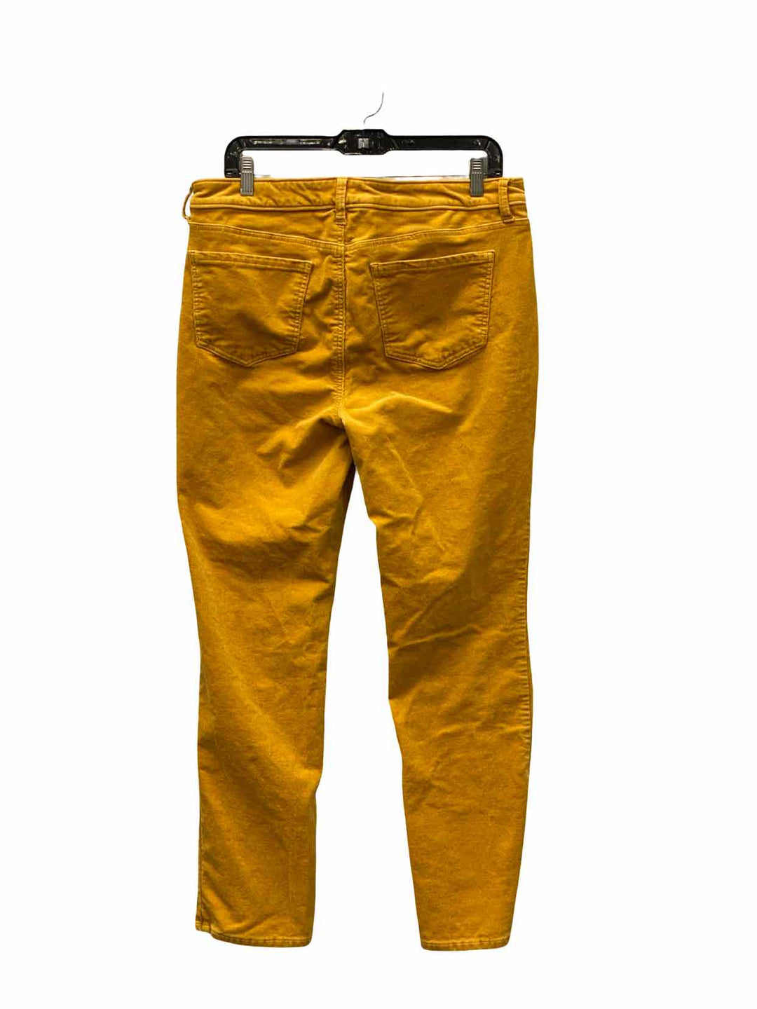 NYDJ Size 12 Yellow Sheri Slim Corduroy Pants