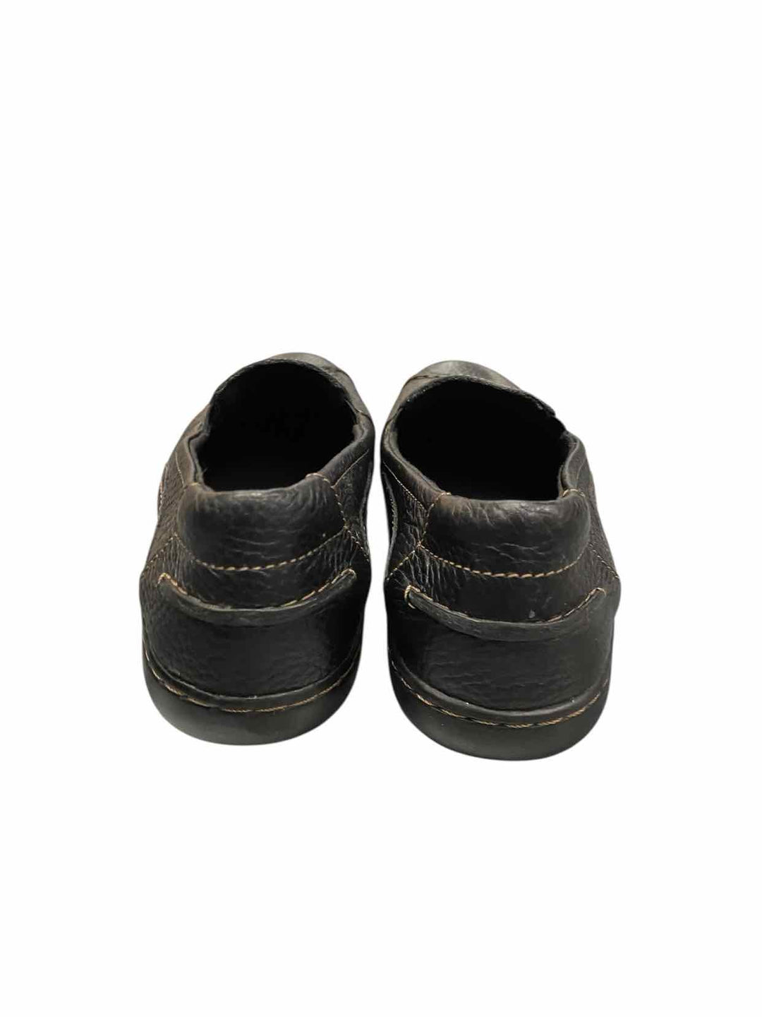 Clarks Shoe Size 6.5 Black Leather Flats