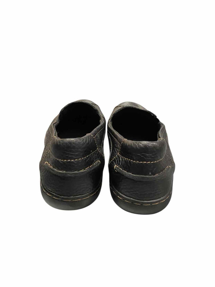 Clarks Shoe Size 6.5 Black Leather Flats