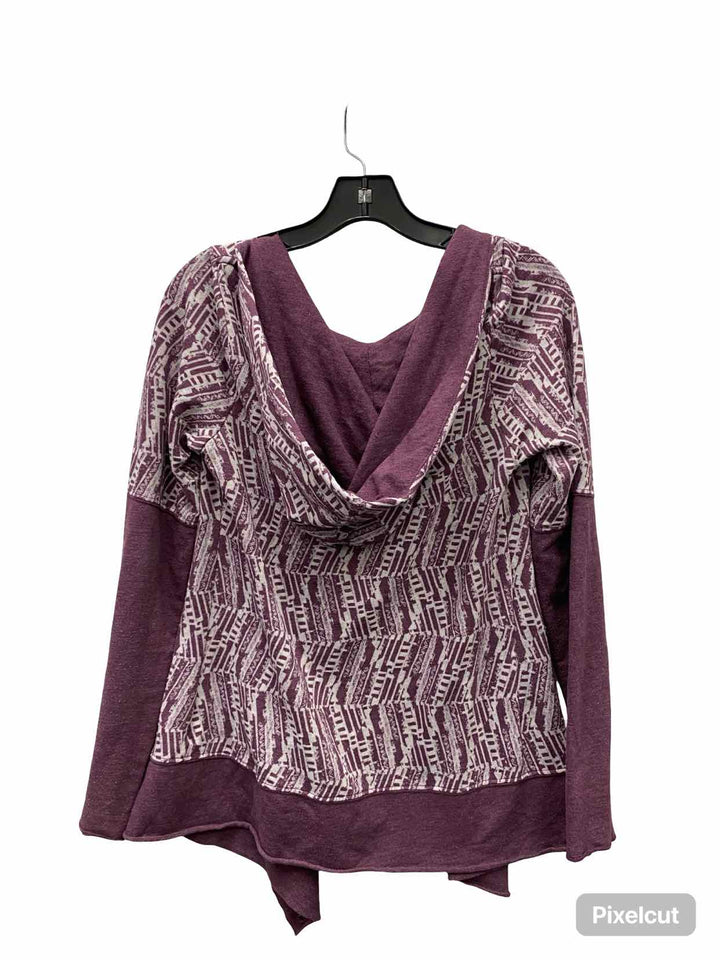 PrAna Size M Plum Long Sleeve Shirts