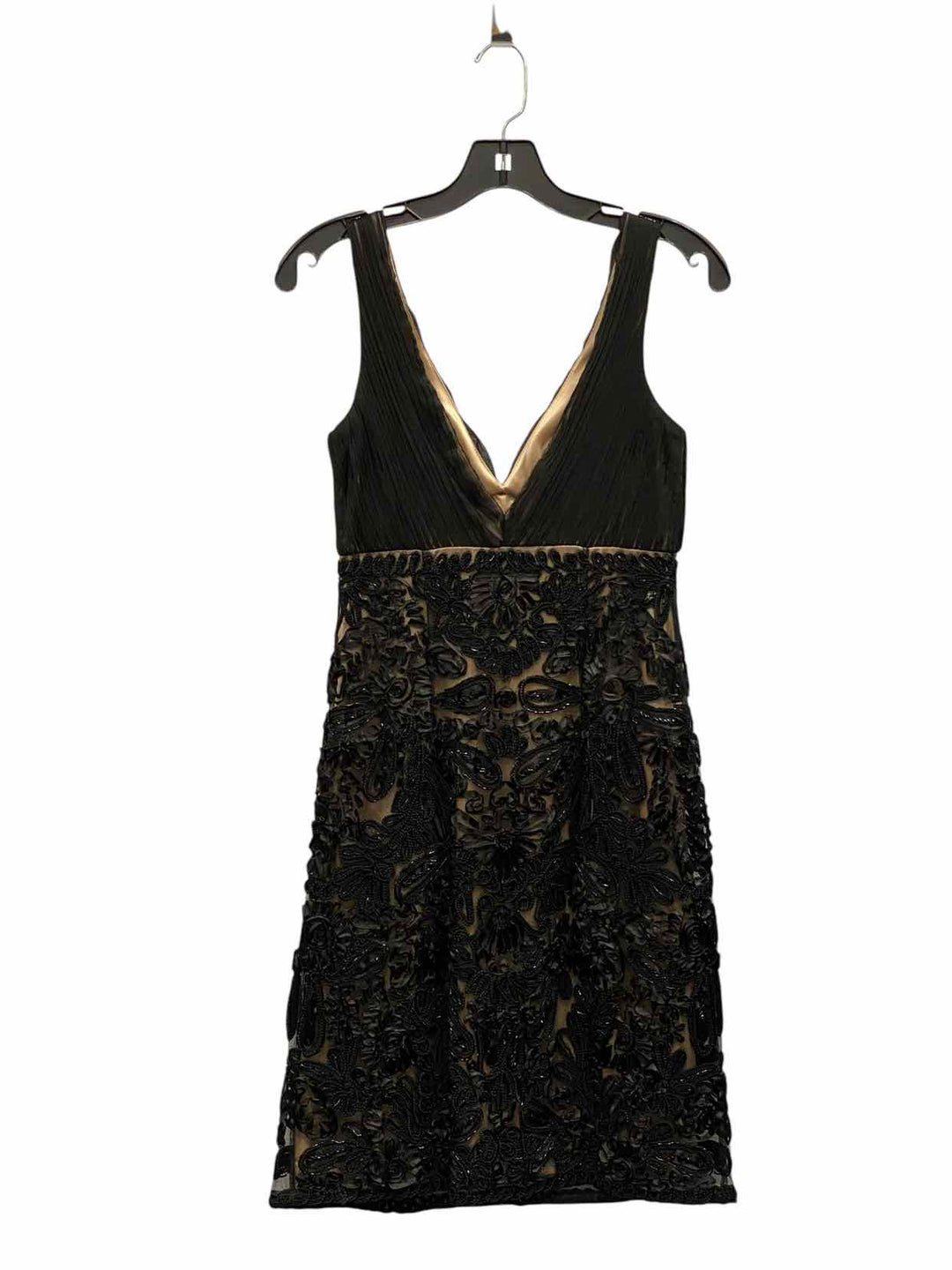 Sue Wong Size 6 Black Dress