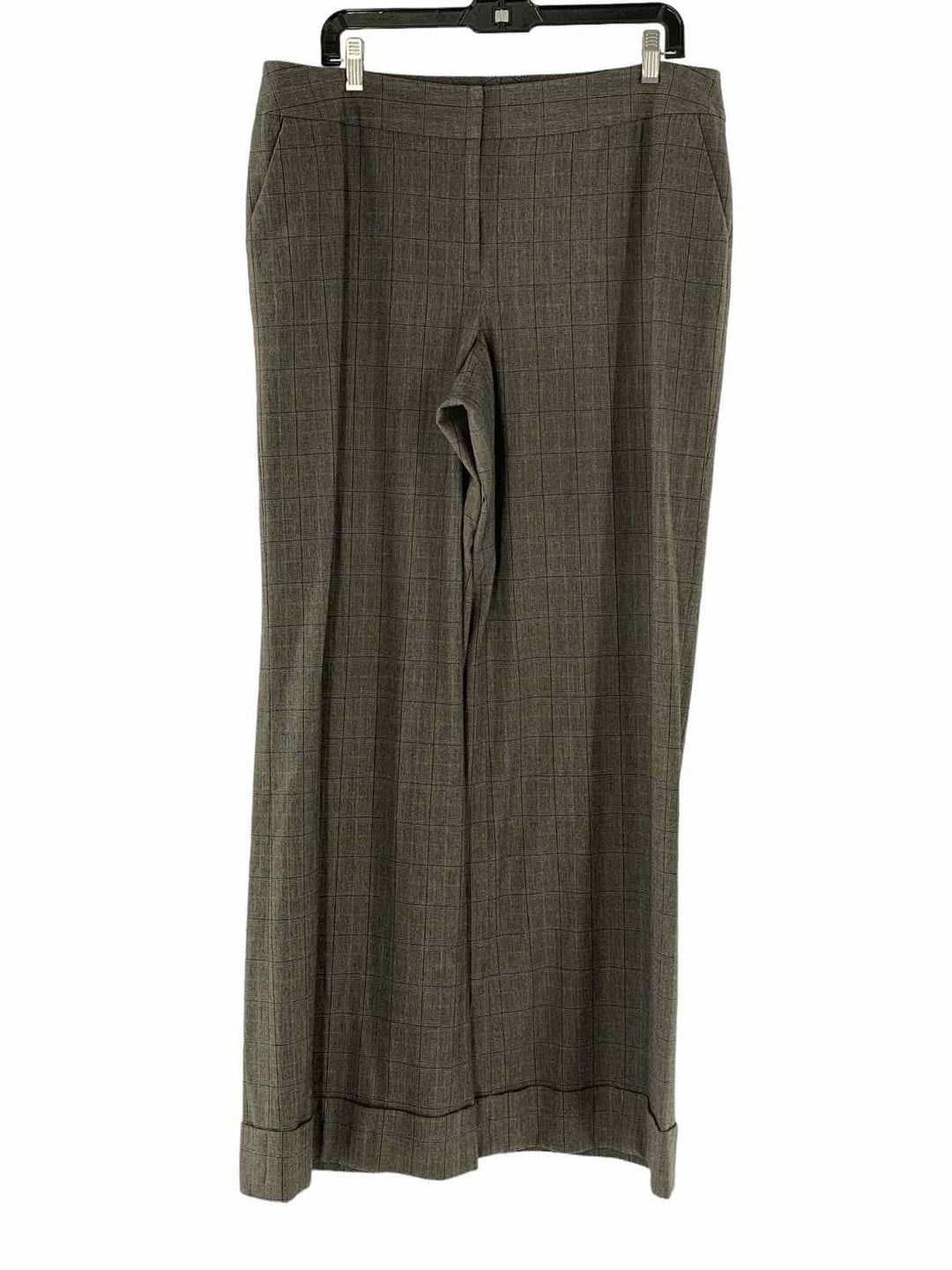 Semantiks Size 16 Gray Plaid Pants