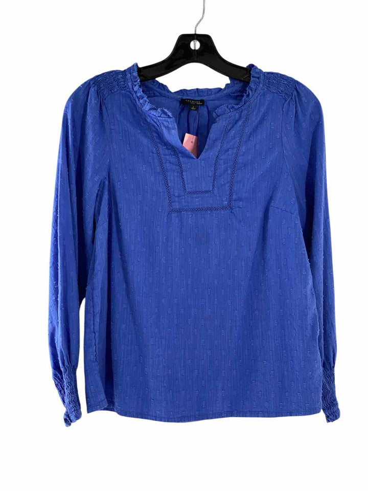 Talbots Size P Purple Long Sleeve Shirts