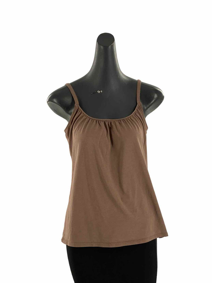 Garnet Hill Size S Brown Tank Top