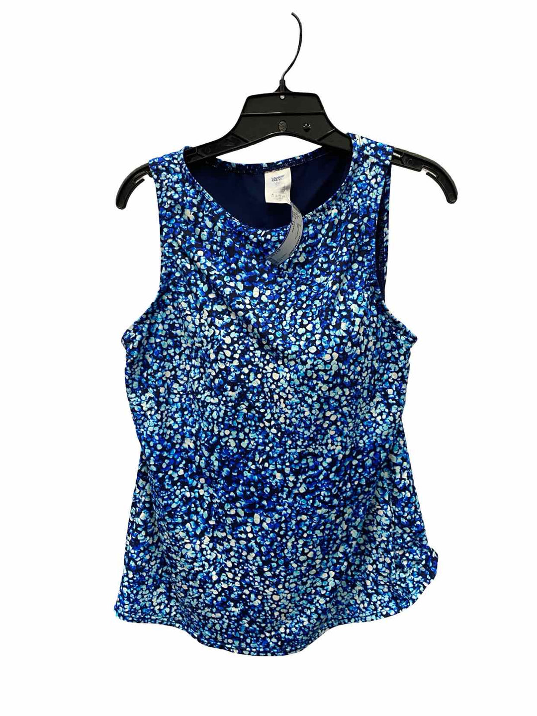 Lands End Size 14 Blue Swimsuit Top