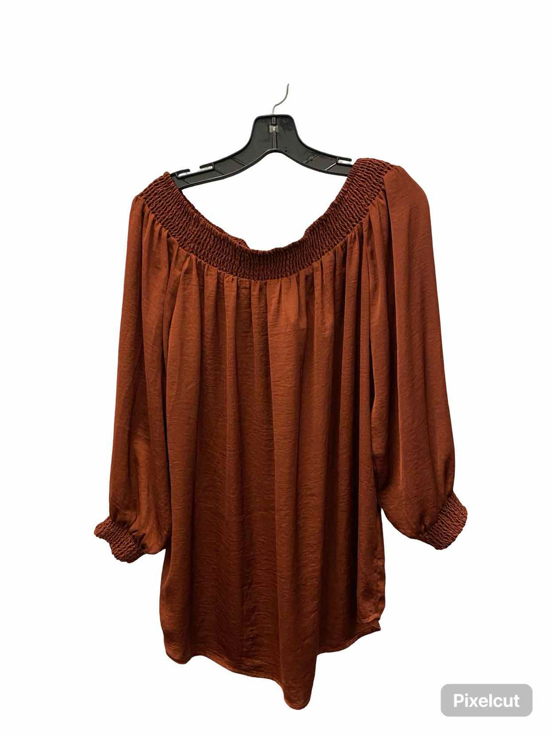 Cabi Size XL Orange Long Sleeve Shirts