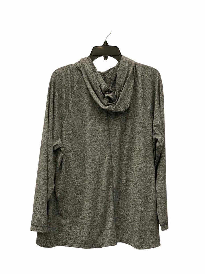 J Jill Size L Gray Athletic Jacket