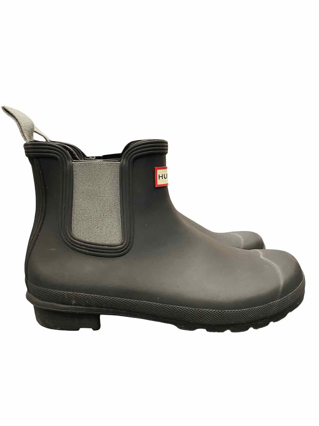 Hunter Shoe Size 11 Black Grey Chelsea Boots(Ankle)