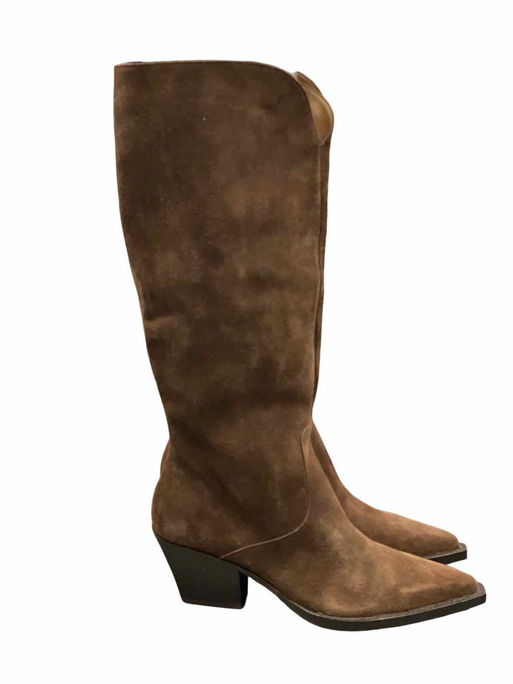 Dolce Vita Shoe Size 11 Brown Suede Raj Boots(knee)