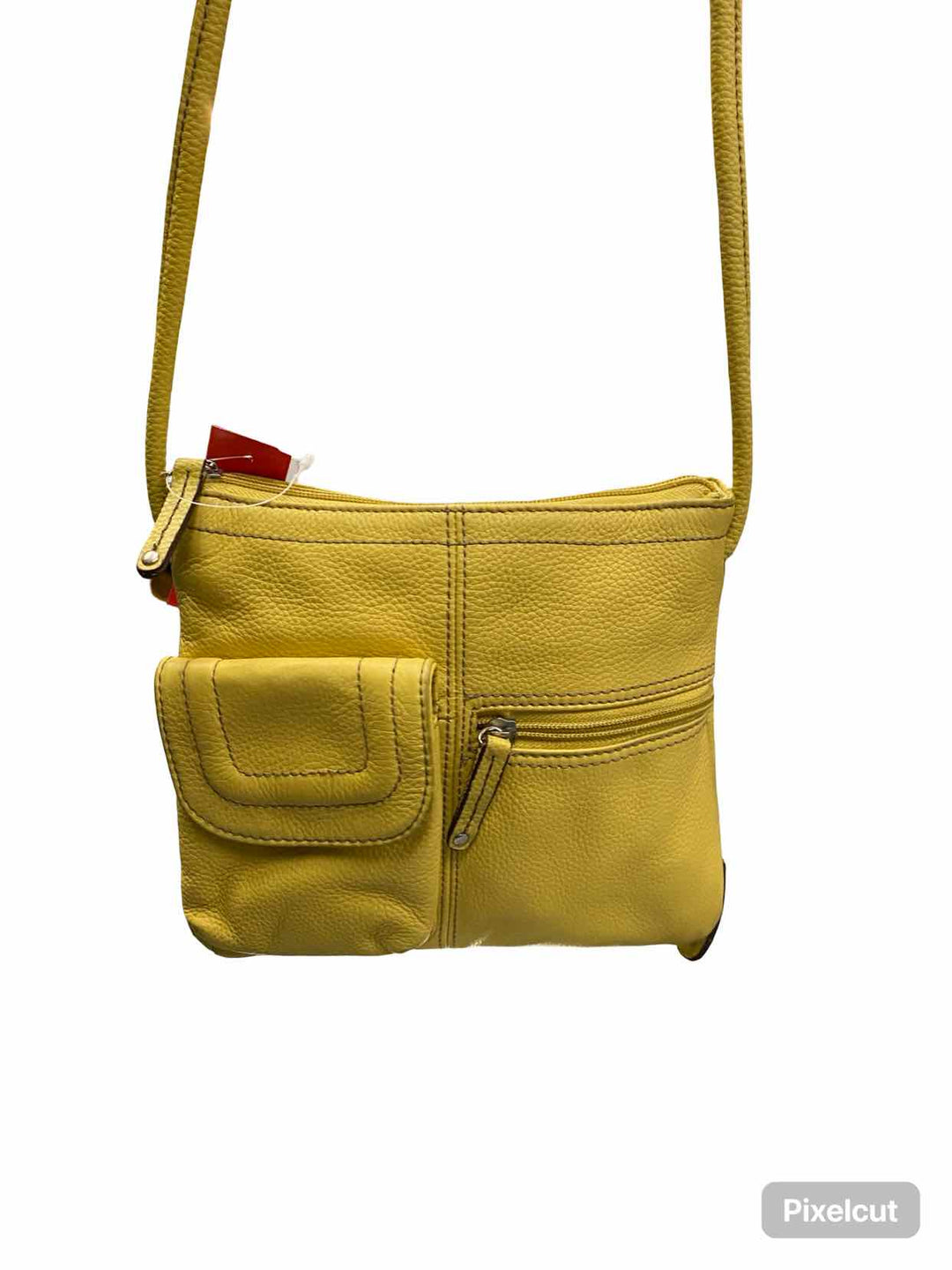 Tignanello Yellow Crossbody Purse