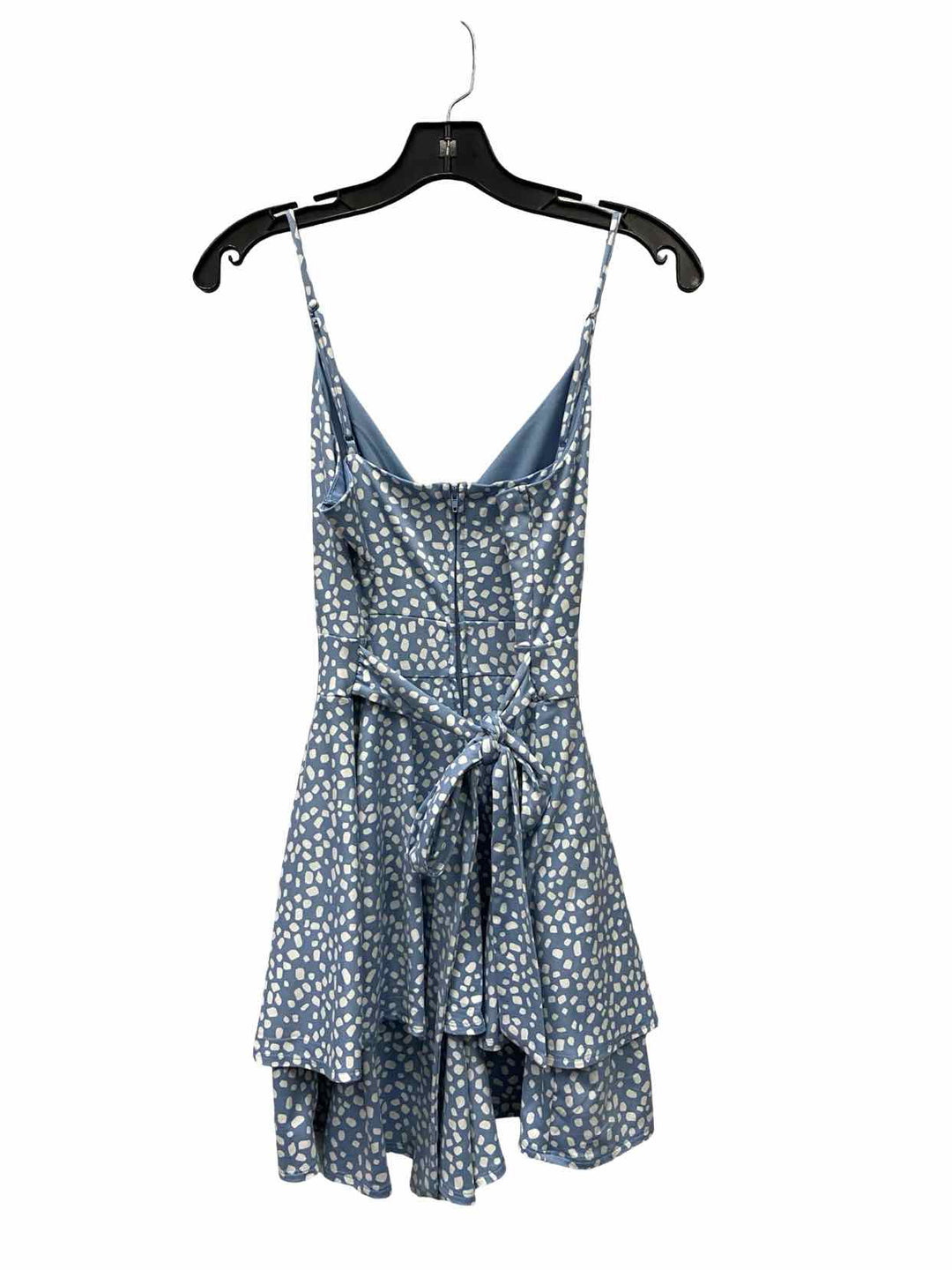 Emerald Sundae Size S Blue White Print Dress