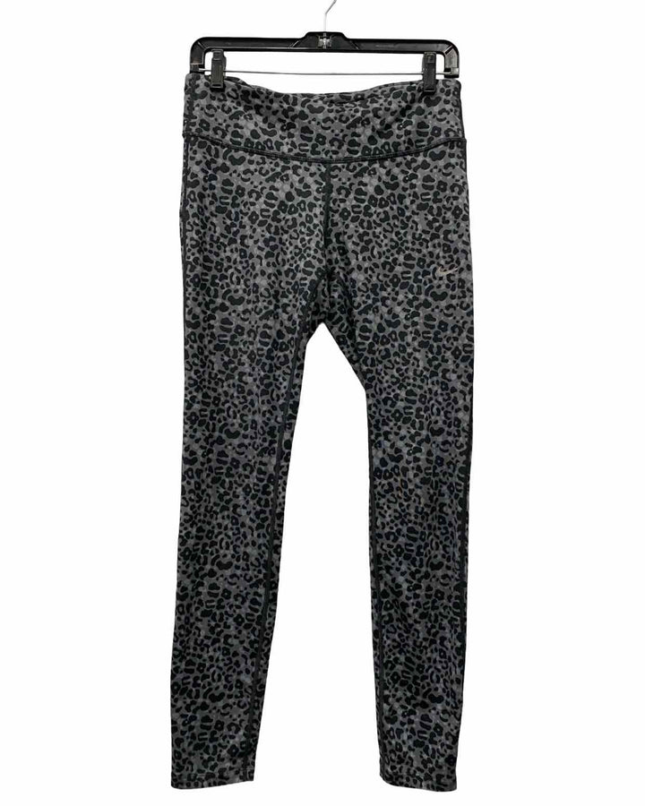 Nike Size M Black Leopard Athletic Pants