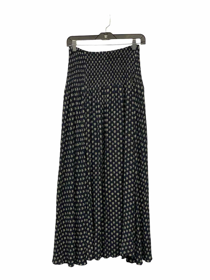 Faherty Brand Size XS Navy Floral Skirt