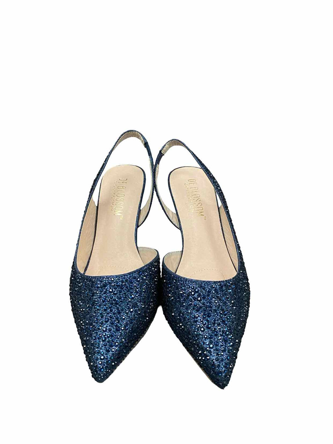 De Blossom Shoe Size 6.5 Blue Heels