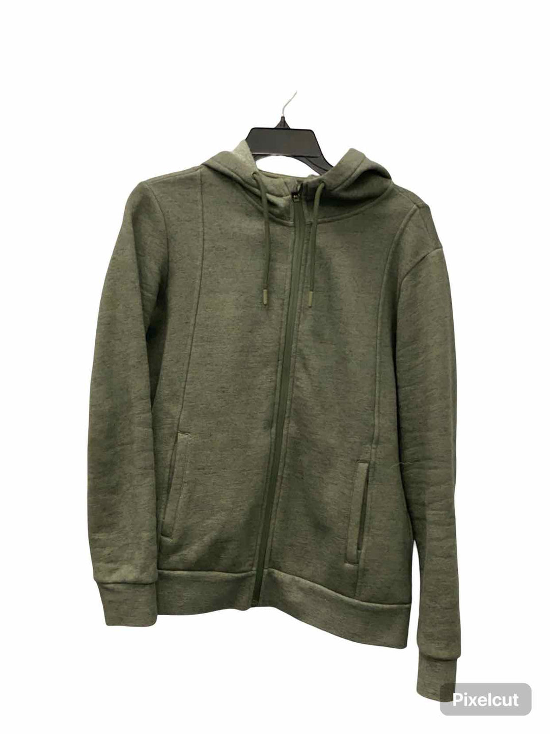 Figs Size S Green 80% Cotton Hoodie Sweatshirt