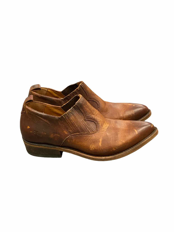 Frye Shoe Size 9 Caramel Leather "Billy Shootie" Boots(Ankle)