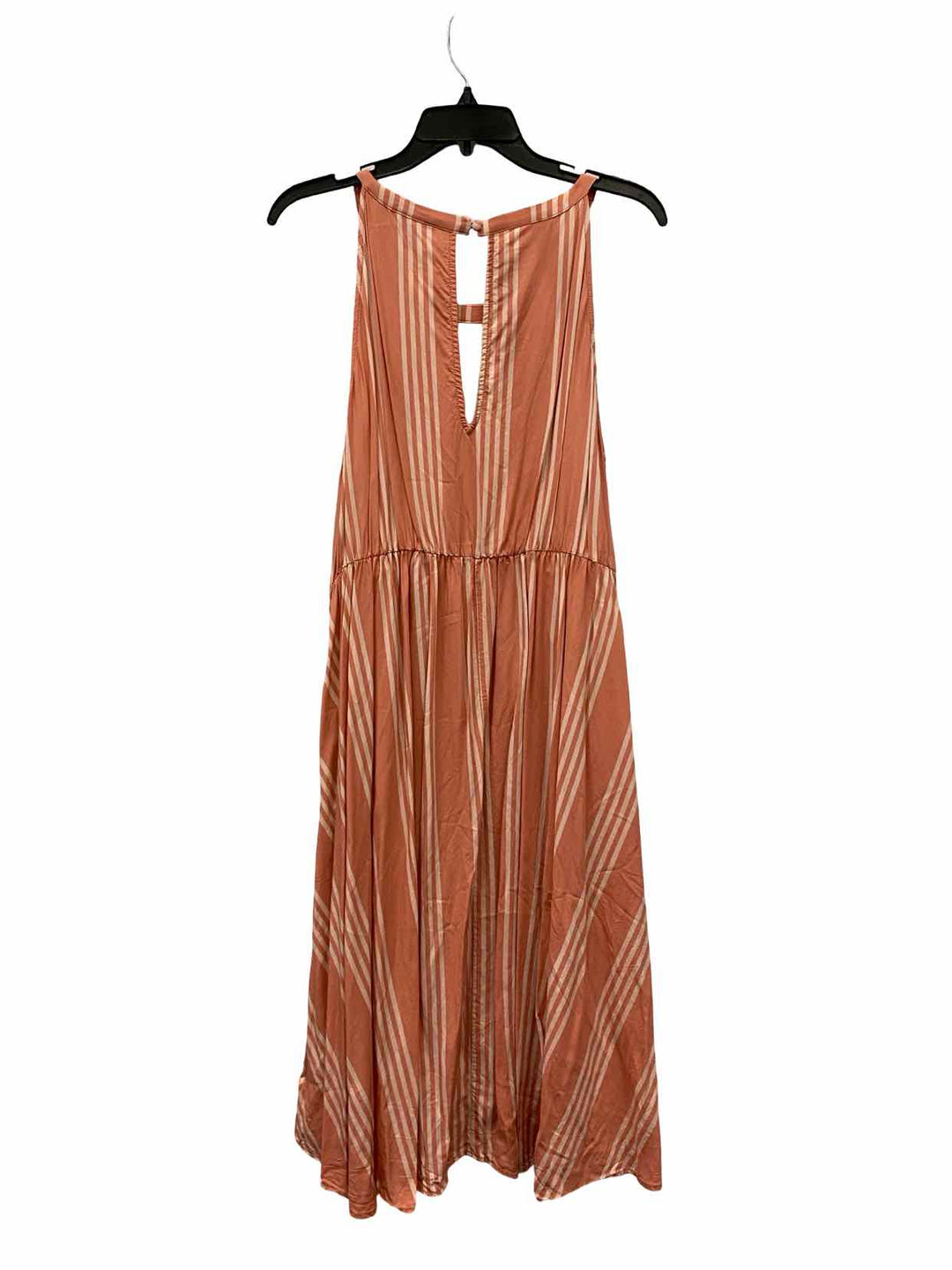 Torrid Size 1XL Pink White Striped Dress
