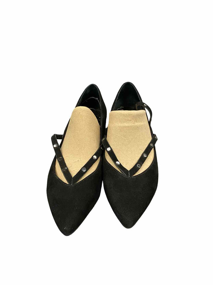 Rebecca Minkoff Shoe Size 7.5 Black Faye Pointed Toe Ballet Flats
