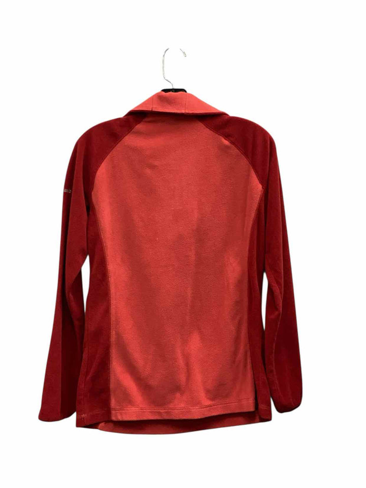Columbia Size M Red Athletic Long Sleeve