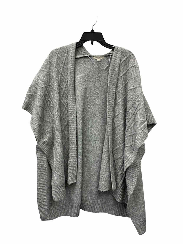 Loft Size L Gray Sweater