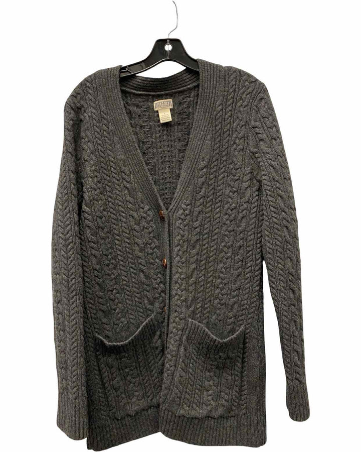 Duluth Trading Size L Gray Sweater