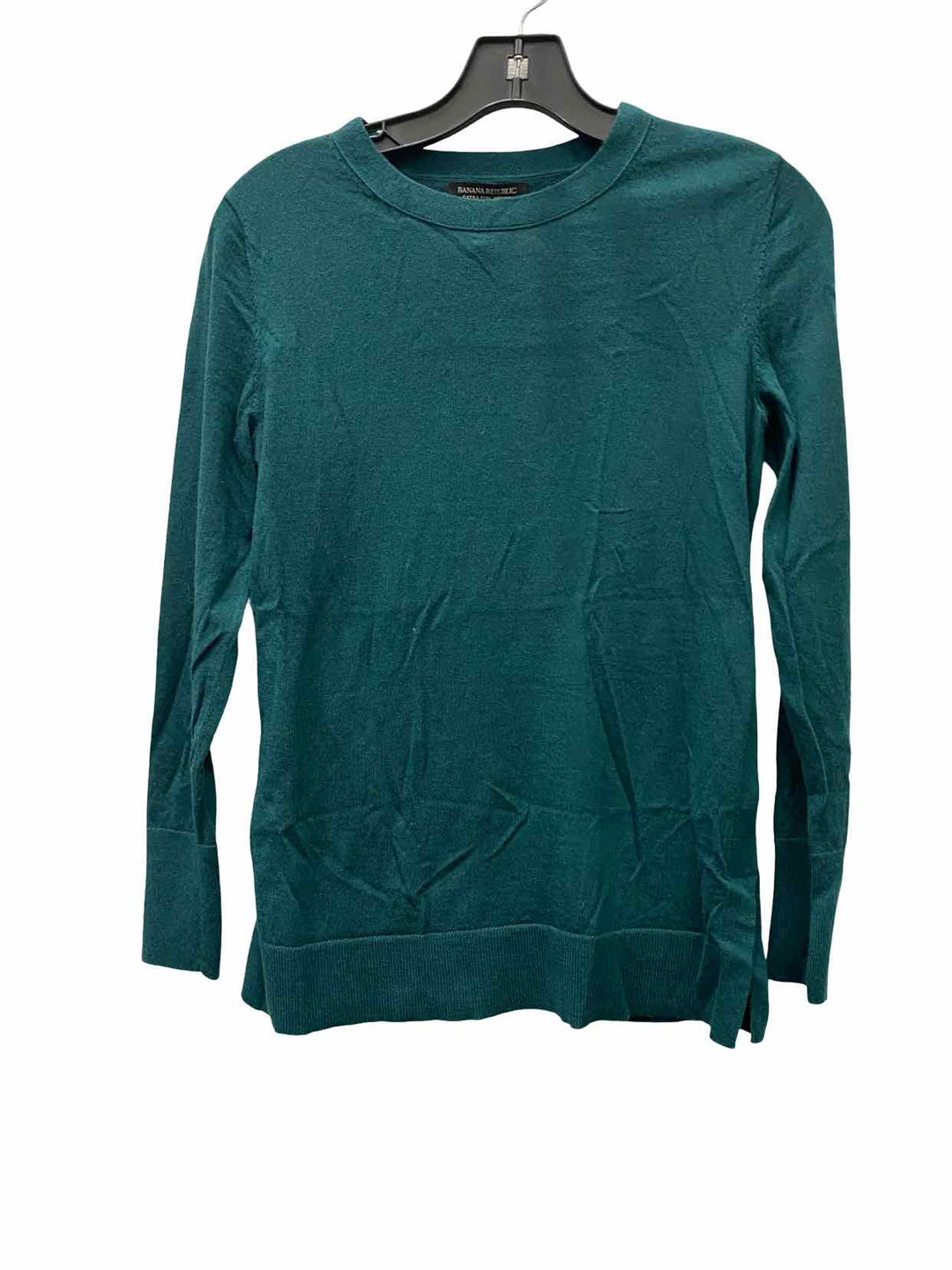 Banana Republic Size S Green Extra Fine Merino Wool Sweater