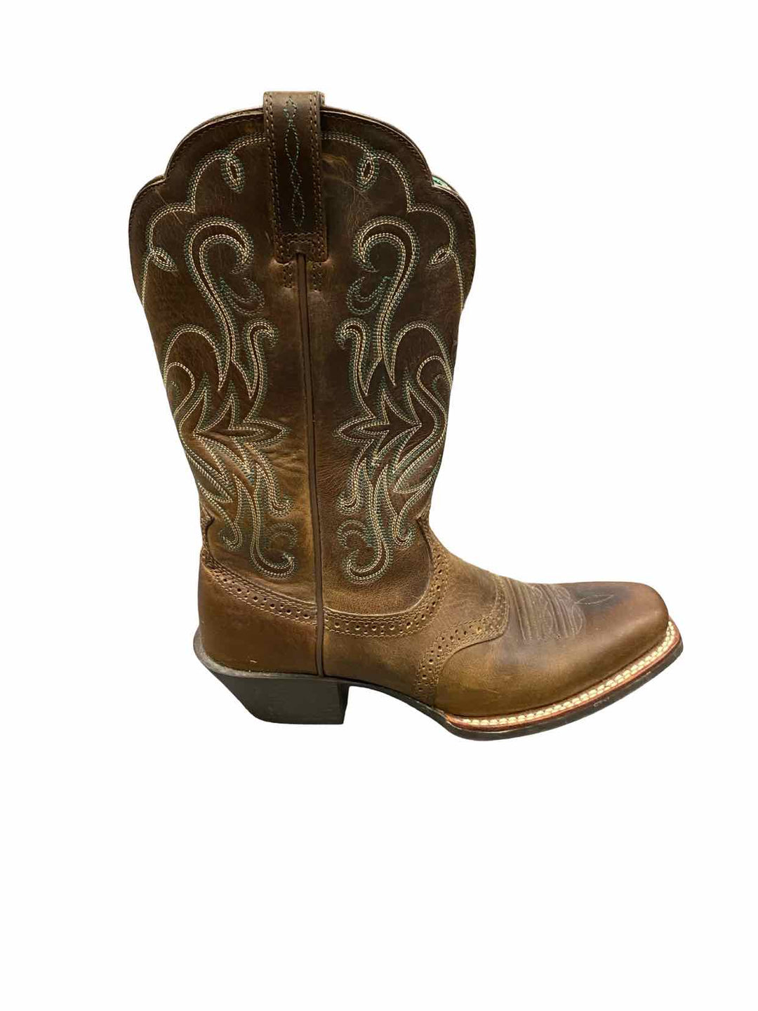 Ariat Shoe Size 6.5 Brown Leather Legend Western Boots(knee)